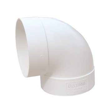 Codo PVC Sanitario 8 90 Grados 200 mm