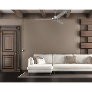 Ventilador Industrial de Cielo Veker Níquel