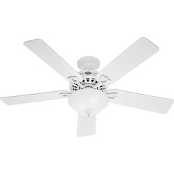 Ventilador de Cielo Hunter Astoria Blanco 52 pulg