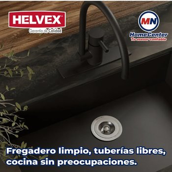 Contracanasta Para Fregadero Con Tapa Helvex H-8802