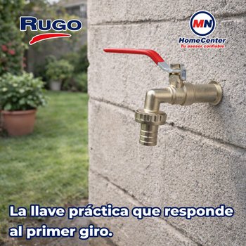 Llave Para Manguera de Esfera Rugo 13 mm ½