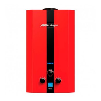 Calentador Paso 10 Lts Rojo Gas Lp Incluye Kit de Instalación