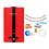 Calentador Paso 10 Lts Rojo Gas Lp Incluye Kit de Instalación