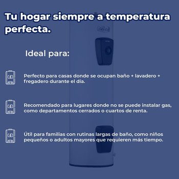 Calentador Depósito Eléctrico 140 L Calorex 220-240v