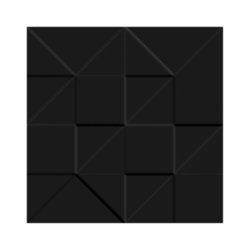 Piso Spritz black Vitromex 20.1X20.1 cm