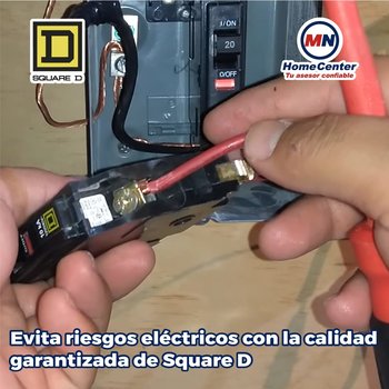 Pastilla Termomagnética Square D 1 x 15 ampers