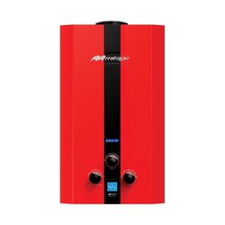 Calentador Paso Rojo 6 L Mirage Flux Gas Natural