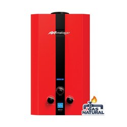 Calentador Paso Rojo 6 L Mirage Flux Gas LP