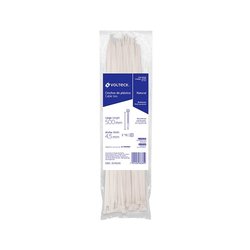 Cincho Plástico Volteck Transparente 50 cm