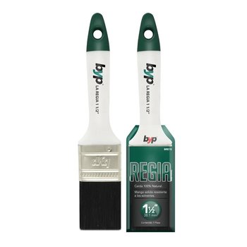 Brocha Byp de cerda natural La Regia 1½" pulgada