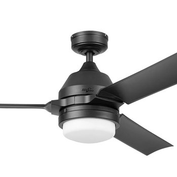 VENTILADOR NASIM NEGRO MATE 54 PULGADAS CON LUZ