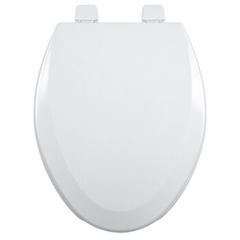 Asiento WC Alargado Blanco Madera 000 Bemis