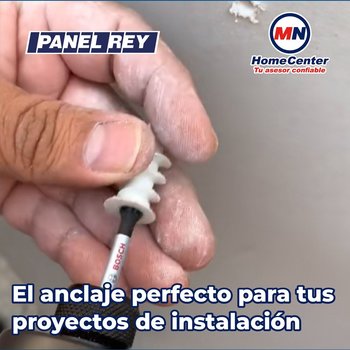 Taquete Tablaroca Plástico 10 MM 3/8 Panel Rey