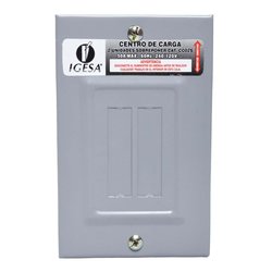 Centro Carga Igesa 2 Circuitos Sobreponer
