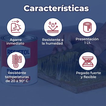 Pegamento de Contacto Resistol 5000 1 L