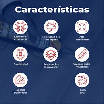 Sellador poliuretano sikaflex 1A purform gris salchicha 600 ml