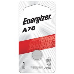 Pila alcalina A76 energizer max 2 pzs