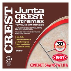 Boquilla sin arena 5 kg Crest color barro