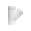 Yee PVC Sanitario 6 x 4 160 x 110 mm