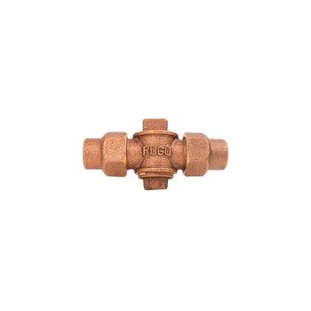 Válvula Banqueta Cobre 013 mm Rugo