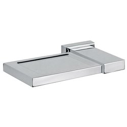 Jabonera Vertika Cromo 16108