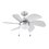 Ventilador de techo tramontana 30 pulgadas plata con luz