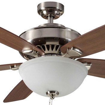 Ventilador de Cielo Tornado CoolFan Níquel 52 Pulgadas