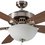 Ventilador de Cielo Tornado CoolFan Níquel 52 Pulgadas
