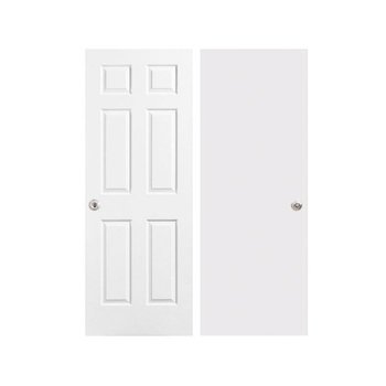 Puerta Lámina 0.80 m x 2.10 m Clásica Mixta