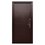Puerta Izq Serie 5 Alta Seguridad 95X213 MTS CHOCOLATE