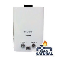 Calentador paso 6 L Rugo blanco baja presión Gas Natural Calentador paso 6 L Rugo blanco baja presión Gas Natural