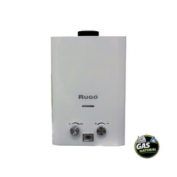 Calentador paso 6 L Rugo blanco baja presión Gas Natural