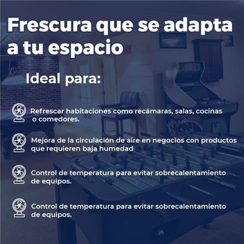VENTILADOR PEDESTAL 16 PULGADAS 2 EN 1 ASPA PLASTICA