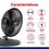VENTILADOR PEDESTAL 16 PULGADAS 2 EN 1 ASPA PLASTICA