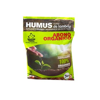 Fertilizante Solido 100% Orgánico De Lombriz 5 Kg
