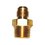 Niple Terminal Bronce Gas 5/16 x 3/8 pulg