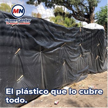 Polietileno negro CAL.600 ancho de 6.00 MT