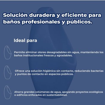 Mingitorio Seco Helvex Gobi Sistema TDS MG GOBI TDS