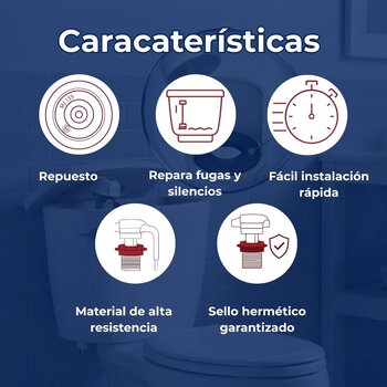 Sello de Repuesto para Válvulas de Llenado/Admisión Fluidmaster