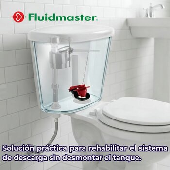 Kit Reparador Válvula de Descarga Para sanitario 2" Fluidmaster