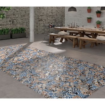 Piso Classico Multicolor Daltile 34 x 50 cm