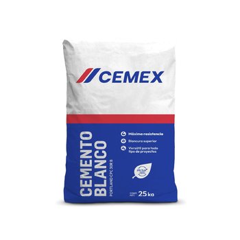 Cemento Blanco Cemex 25 kg