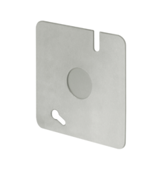 Tapa Cuadrada Galvanizada 3x3 E.