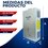 Calentador Paso 12 Lts Rugo Gas Nat Incluye Kit de Instalación