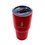 Vaso térmico rojo con popote 28oz