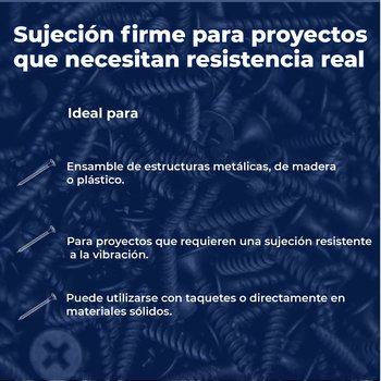 Tornillo Estándar 8 mm x 3 pulg