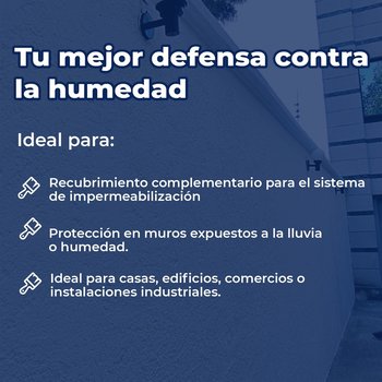 Impermeabilizante Thermotek Muros Blanco 19 Lt