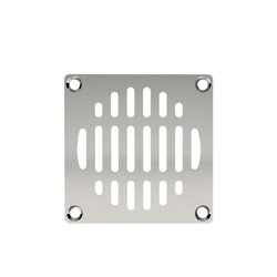 Rejilla Cuadrada Coladera Helvex RC100