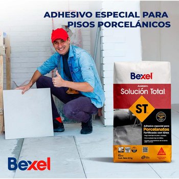 Paquete 4+1 Adhesivo  SOLUCION TOTAL  blanco  20 KG  BEXEL   