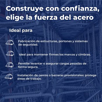 Cadena Armex 1/4 12X20 4 Puntas 6ML FISC.(7.6